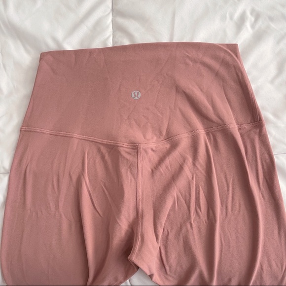 Lululemon Align pants 25” - Spanish Rose - Picture 6 of 8